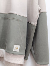 Load image into Gallery viewer, Unisex Oversized Hoodie (Sand + Sage)- L
