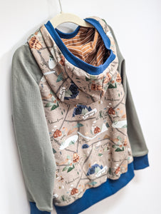 6T Adventure Map Hoodie