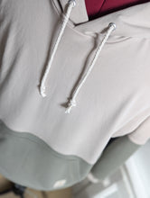 Load image into Gallery viewer, Unisex Oversized Hoodie (Sand + Sage)- L
