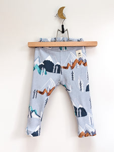 Mountains Ribbed Leggings