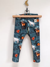 Load image into Gallery viewer, Northern Skies ribbed leggings