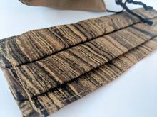 Load image into Gallery viewer, Teen- Small Adult // Woodgrain [pleated]