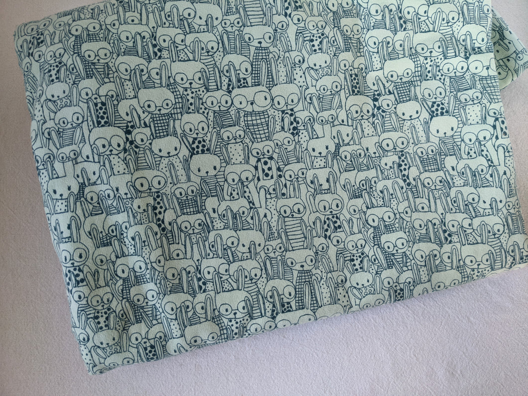 Stof- Bunnies- Sweat knit- 2 yards