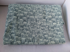 Stof- Bunnies- Sweat knit- 2 yards