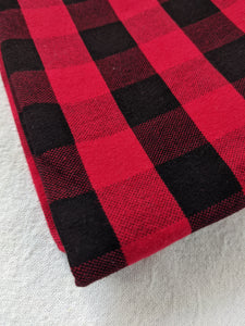 Checkered jersey- 56"wx35"L piece (~.9m)