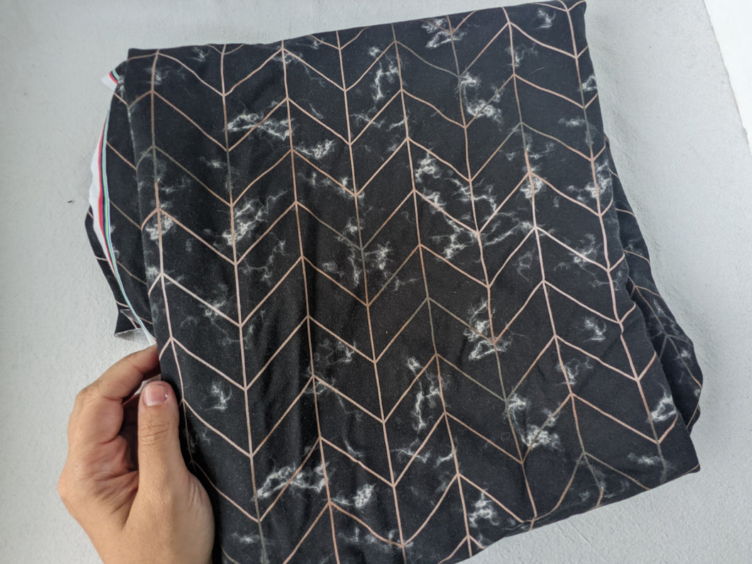 BTF- golden marble (black) - CFT- ~1m odd cut