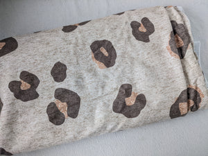 BTF oatmeal leopard- CFT- 1.5 yards